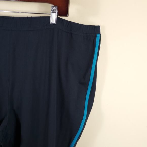 Woman Within Stretch Cotton Side-Stripe Bootcut Pant Size 26/28 - Picture 3 of 10